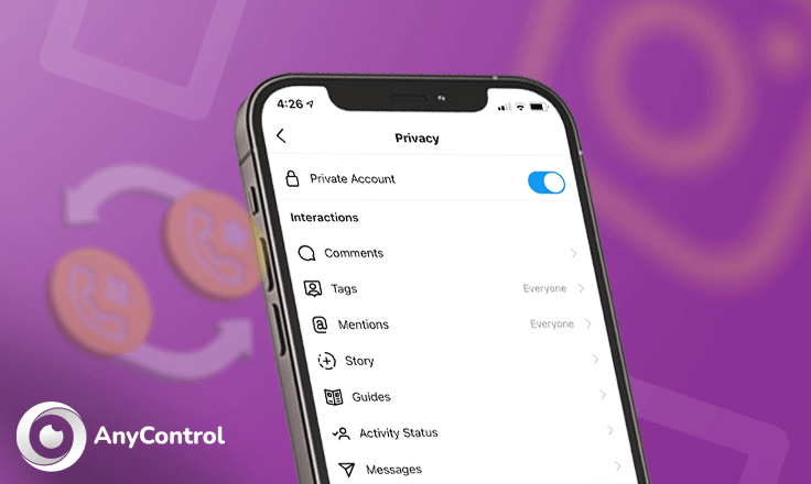 كيف اغير رقمي في الانستقرام؟